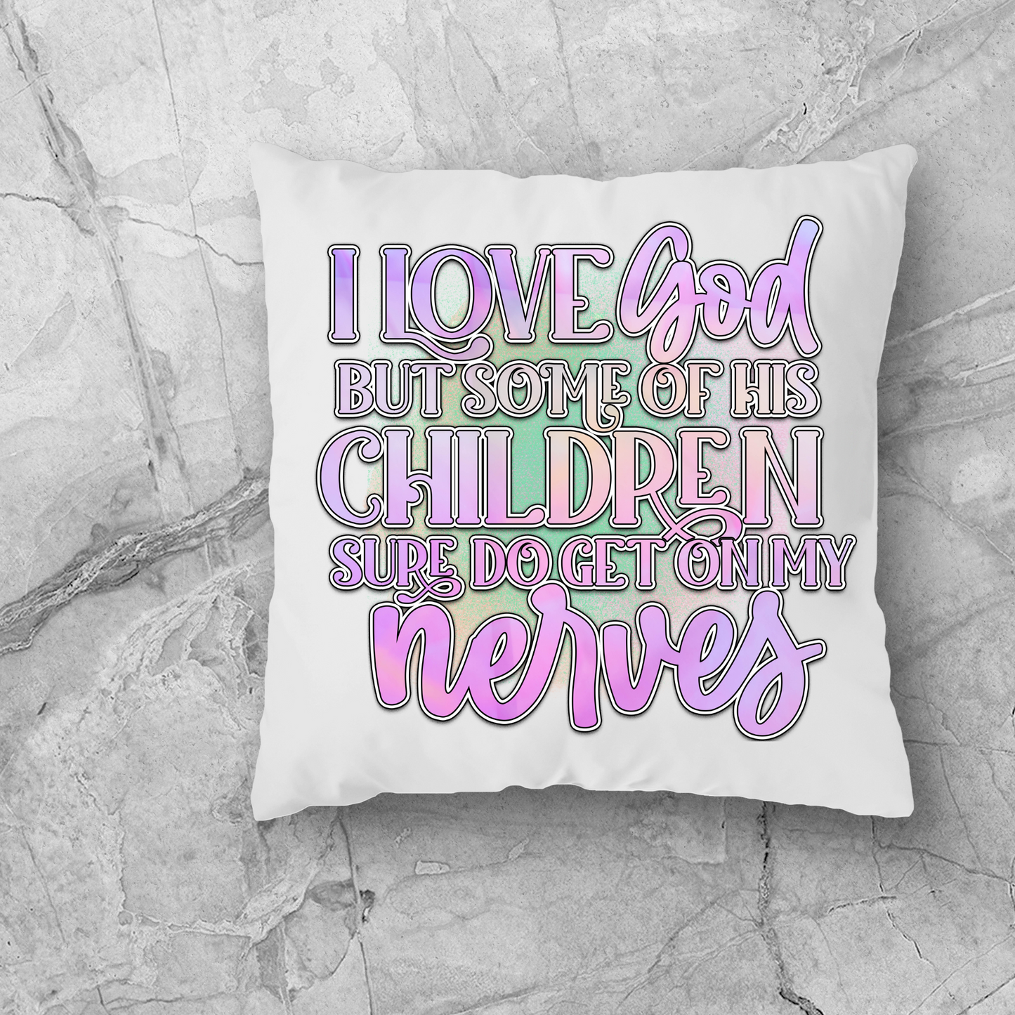 God’s Children pillow