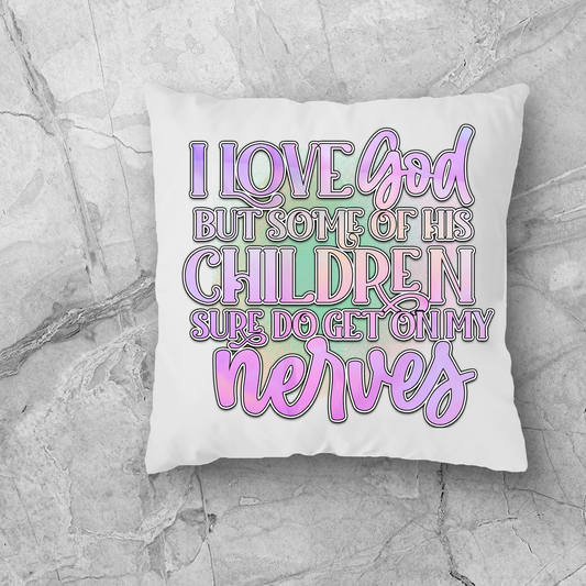 God’s Children pillow