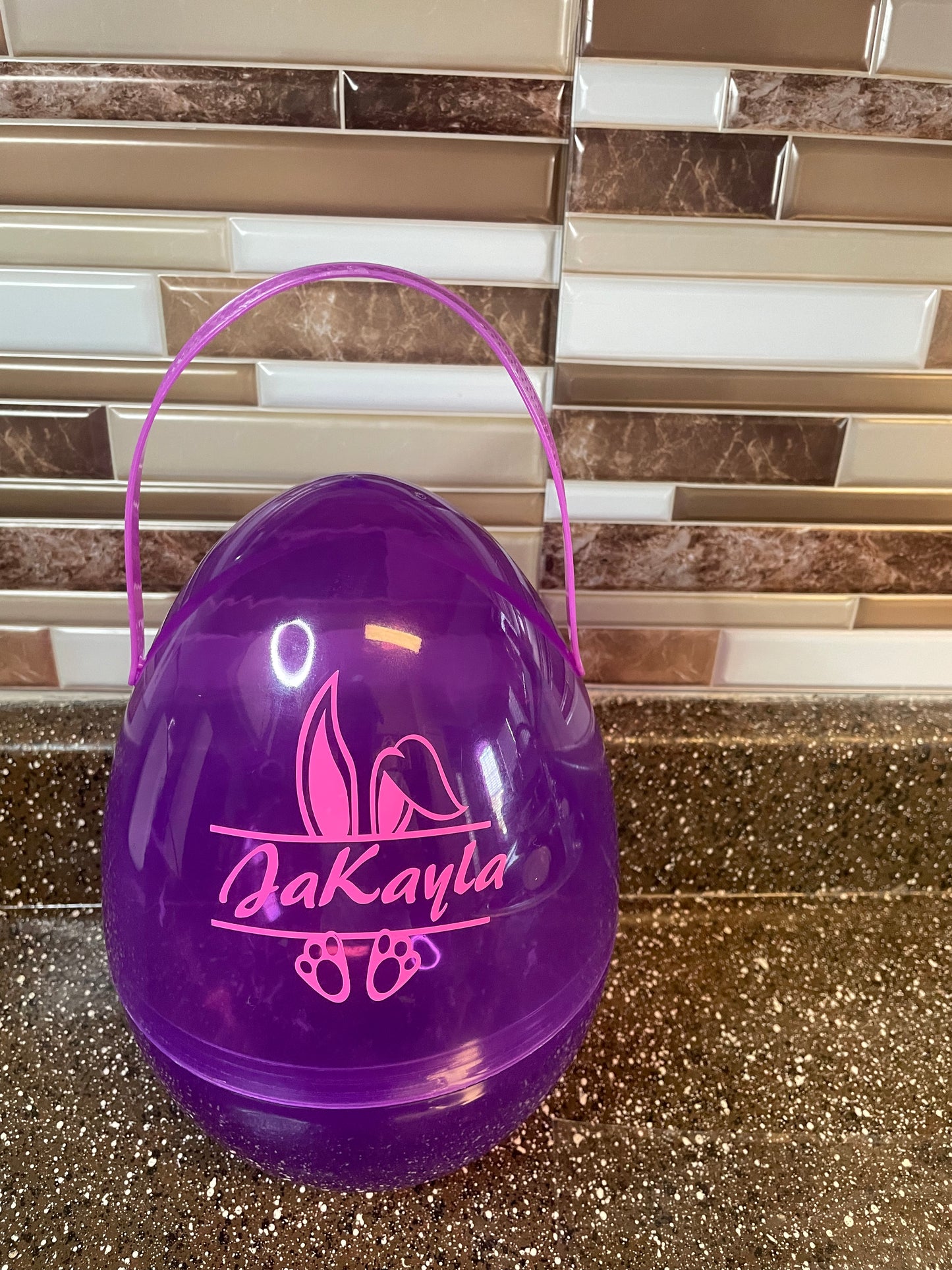 Customized Easter baskets