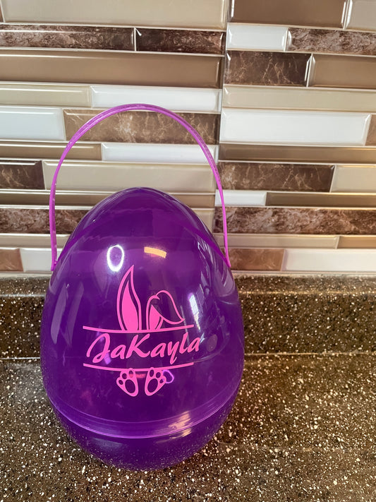 Customized Easter baskets