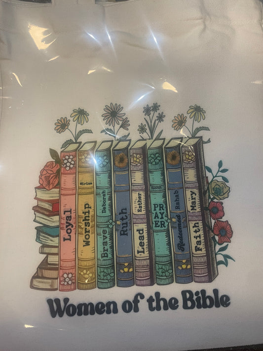 Women of the Bible tote bag